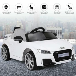 מכונית ממונעת לילדים 250686 בעוצמה 12V אאודי TT RS AUDI