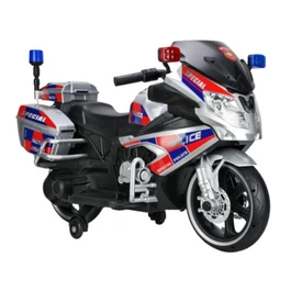 אופנוע ממונע לילדים 250736 בעוצמה 12V דגם POLICE BMW