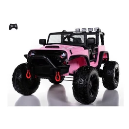 ג'יפ שטח ממונע לילדים 250763 בעוצמה 24V בצבע ורוד