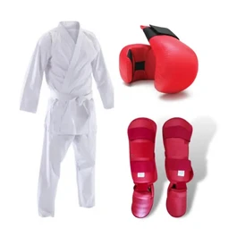 סט מיגון קראטה (כפפות/מגן רגליים/חליפת קראטה) 251113 מבית CITYSPORT