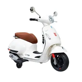 קטנוע ממונע לילדים 251197 בעוצמה 12V דגם VESPA וינטג'