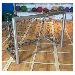 שער כדורגל מקצועי מאלומיניום 251243 בגודל 120/90 ס"מ - תוצרת איטליה