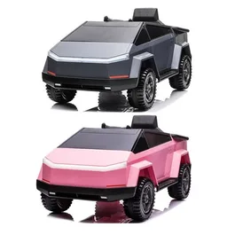 מכונית ממונעת לילדים 261549 בעוצמה 12V דמוי טסלה סייבר טרא