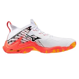 נעלי כדורעף לבוגרים 261786 דגם Wave Lightning Neo 3 MIZUNO בצבע לבן