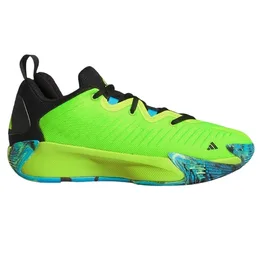 נעלי כדורסל לבוגרים 261799 דגם Initiation ADIDAS בצבע ירוק