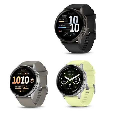 שעון ספורט חכם 251232 דגם VENU 4 - קוטר מסך 45 מ"מ מבית GARMIN